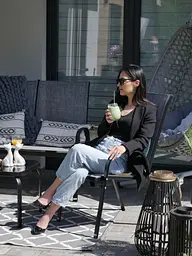 Комплект садових меблів GardenLine SOFA Black - мініатюра 2