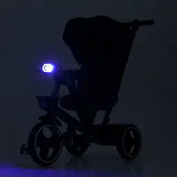 Велосипед дитячий триколісний MT 1002-1 чорний - мініатюра 8