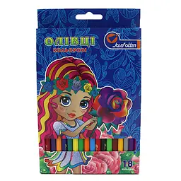Олівці пластикові J. Otten Girl, 18 кольорів