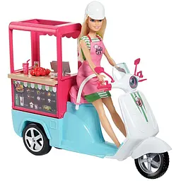 Набір з лялькою Barbie Фургончик-бістро (FHR08) - мініатюра 2