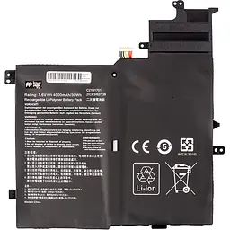 Акумулятор для ноутбуків PowerPlant ASUS VivoBook S460UA (C21N1701) 7.6V 4000 mAh
