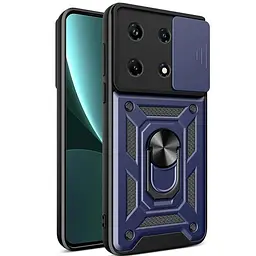 Чохол Ummi Camshield Serge Ring для Xiaomi 13 Синій / Navy