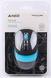Бездротова миша A4Tech Fstyler FG10S Wireless Black/Blue (FG10S (Blue)) - мініатюра 6