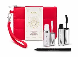 Подарунковий набір для макіяжу Kiko Milano Snow-Kissed Holiday Secret Santa Mini Make Up Gift Set 8,5 мл