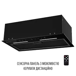 Витяжка повновбудована PERFELLI VIOLA 5JWRB NERO - мініатюра 5