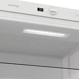 Вбудований холодильник Gorenje з морозильною камерою А+ NF+ зона свіжості LED дисплей білий (NRKI418FE0) - мініатюра 8