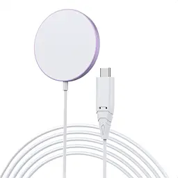 Бездротовий зарядний пристрій Choetech T518-F-PK Wireless Magenetic Charger Pink [101516] - мініатюра 2