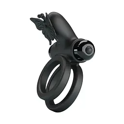 Ерекційне кільце - Pretty Love Passionate Ring IX Black - мініатюра 3