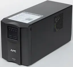 Джерело безперебійного живлення APC Smart-UPS 1500VA LCD, Lin.int., AVR, 8 х IEC, SmartSlot, USB, RJ-45, метал (SMT 1500I) - мініатюра 3