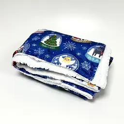 Ковдра для тварин Derby Sherpa Blanket Темно-синій 150х200 см - мініатюра 5