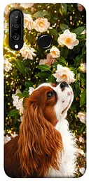 TPU чохол Demsky Flower spaniel для Huawei P30 lite