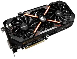 Відеокарта Gigabyte GTX 1080Ti 11Gb Aorus (GV-N108TAORUS-11GD) (GDDR5X, 352 bit, PCI-E 3.0 x16) Б/в - мініатюра 5