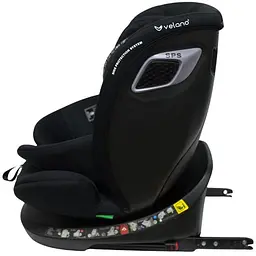 Автокрісло VELANO Vento 360° i-Size 40-150 см Isofix з опорною ногою black (48417) - мініатюра 3
