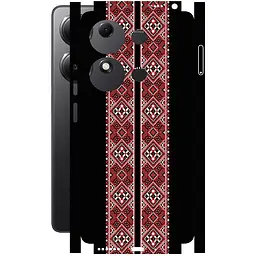 Защитная пленка StatusSKIN для Xiaomi Redmi Note 13 Pro 4G Корпус Винил Вышиванка 3