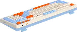 Клавіатура бездротова Maxxter KBGW-3C01-UA RGB White - мініатюра 3