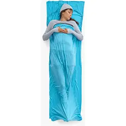 Вкладиш в спальник Sea To Summit Breeze Liner Insect Shield Rectangular w/ Pillow Sleeve (1033-STS ASL031081-251608) - мініатюра 3