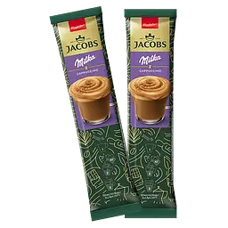 Кавовий напій Jacobs Milka Cappuccino, 18 г (873831) - мініатюра 2