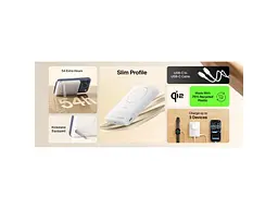 Зовнішній акумулятор (Power Bank) Belkin BoostCharge Slim Magnetic 10000mAh 30W with Kickstand White (BPD016HQWH) - мініатюра 8