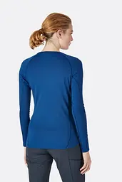 Термофутболка жіноча Rab Forge LS Tee Womens 8 Темно-бірюзовий - мініатюра 2