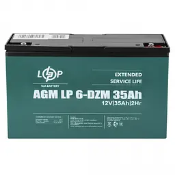 Акумулятор LogicPower LP 6-DZM-35 Ah AGM - мініатюра 4