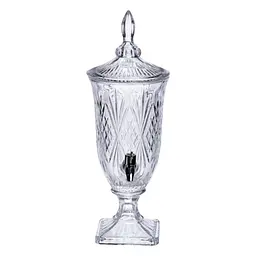 Лимонадниця Classic Crystal 2л з краном HP-19-295 глечик диспенсер для напоїв прозорий Yiwu HP-19-295 - мініатюра 2