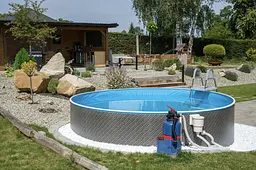 Басейн каркасний круглий Ø 5,0 м × 1,2 м Azuro Rattan морозостійкий, Чехія для дорослих та дітей - мініатюра 7