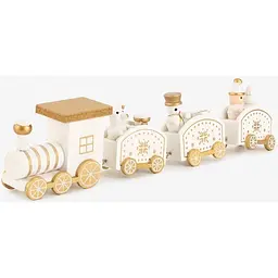 Новорічна іграшка Потяг SW03187 Білий shop (2000999328657)