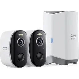 Набір бездротових камер відеоспостереження Baseus Security N1 Plus Outdoor комплект 2 штуки (S0TY002132)
