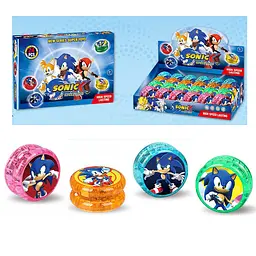 Йо-йо Sonic, 5.5 см, світло, на батарейках, 28.5x20x6 см (В асортименті) - мініатюра 3