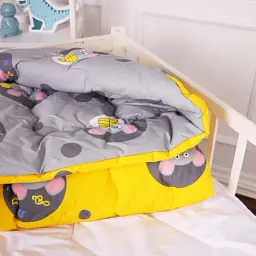 Ковдра MirSon антиалергенна дитяча зима Kids Time 20-0029 Funny mice 110x140 см EcoSilk (2200009663857) - мініатюра 2