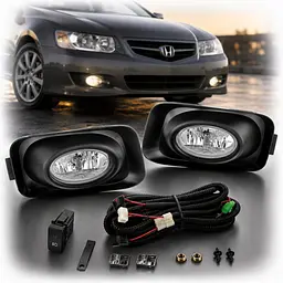Протитуманні фари Honda Accord 7 2003-2006 Euro Type H11 12V 55W з проводкою Комплект (OEM: LH-33951SAA003 RH-33901SAA003) (HD-047) - мініатюра 2