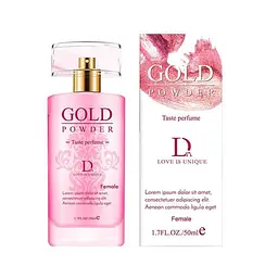 Парфуми жіночі з феромонами та перламутром "Gold Powder" K000728 