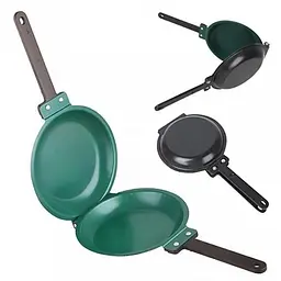 Двостороння сковорода для млинців та панкейків 19 см Pancake Maker - мініатюра 2