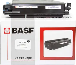Туба з тонером BASF для KYOCERA P6230/M6230/M6630, TK-5270K аналог 1T02TV0NL0 Black ( 8000 ст.) (BASF-KT-1T02TV0NL0) - мініатюра 1