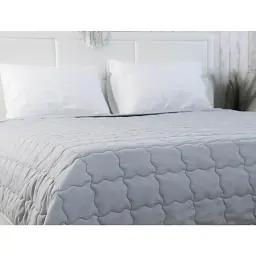 Покривало Руно двостороннє декоративне Soft Line 150х212 см сіре - мініатюра 10