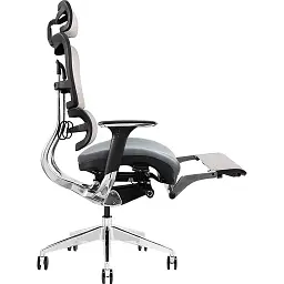 Офісне крісло GT Racer X-801L (W-20, B-40), світло-сіре (X-801L Bright Gray (W-20 B-40)) - мініатюра 6