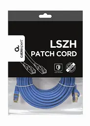 Патч-корд Cablexpert UTP 5Е Blue 10 м (PP6A-LSZHCU-B-10M) - мініатюра 2