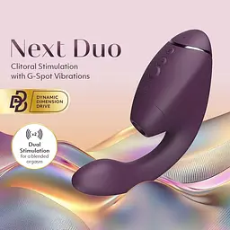 Вібратор Womanizer Next Duo з вакуумним стимулятором - мініатюра 6