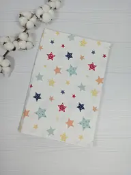 Набір пелюшок a.l.babybox Лисички на кульках 50х80/100х80 см 3 шт. Різнокольоровий (NA 18168543) - мініатюра 4
