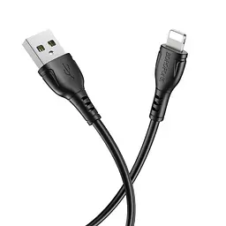 Кабель Borofone BX51 USB to Lightning 1 м чорний