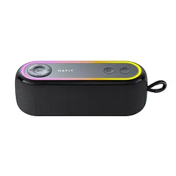 Портативна колонка HAVIT HV-SK810BT IPX5 12W RGB Black HAVIT (28476-000) - мініатюра 2