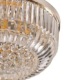 Люстра Brille торт стельова з підсвічуванням LED E14 40W G (BCL-636C/4) - мініатюра 2