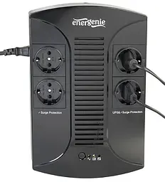 Джерело безперебійного живлення EnerGenie 850 ВА / 510 Вт / 8 А*ч (EG-UPS-002) - мініатюра 3