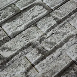 Самоклеюча декоративна 3D панель Loft Expert під сіру цеглу 700x770x5 мм - мініатюра 4