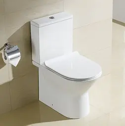 Унітаз-компакт Volle Fiesta Rim 13-77-323 з кришкою Soft Close, Білий - мініатюра 2