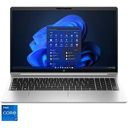 Ноутбук HP ProBook 450 G10 з процесором Intel Core i7-1355U 5.0GHz, 15.6", Full HD, IPS, 32GB DDR4 RAM, 1TB SSD, Intel Iris X графікою, Windows 11 Pro, Pike сріблястий,