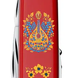 Ніж Victorinox Camper Ukraine 91мм 13функ черв Українські мотиви - мініатюра 4