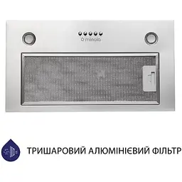 Витяжка вбудована Minola HBI 5227 I 700 LED - мініатюра 2