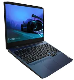 Ноутбук Lenovo 15.6" IdeaPad Gaming 3 15ARH05/AMD R5 4600H/8GB/500SSD/GF 1650-4/DOS/Blue (82EY00BQRA_) Б/в - мініатюра 3