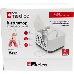 Інгалятор компресорний ProMedica Briz - мініатюра 4